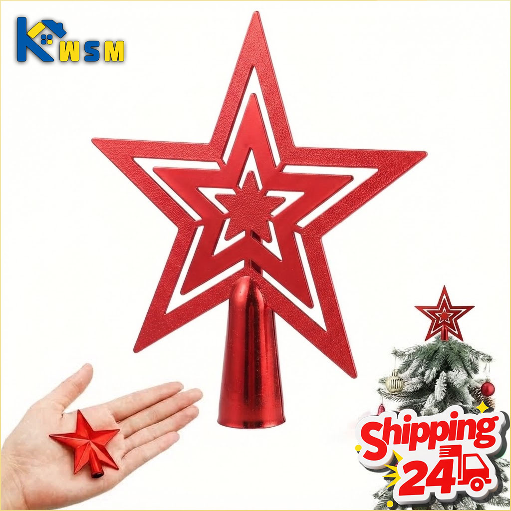 1-20PCS Christmas Tree Topper  - Star Tree Topper 评论和价格