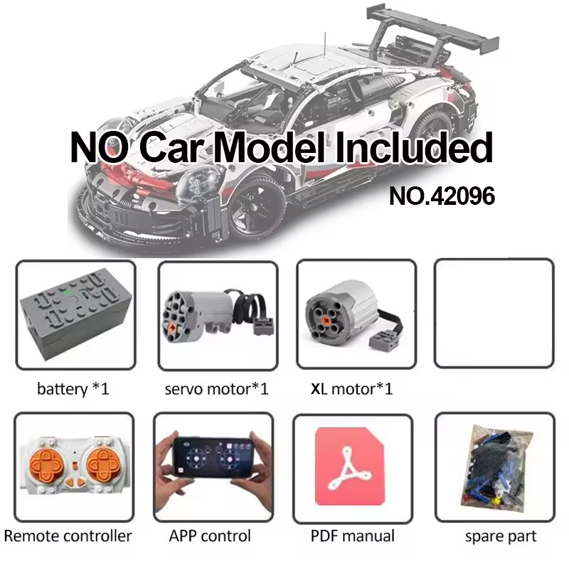 Technical RC Modification Moto - Lego Set Technic 评论和价格