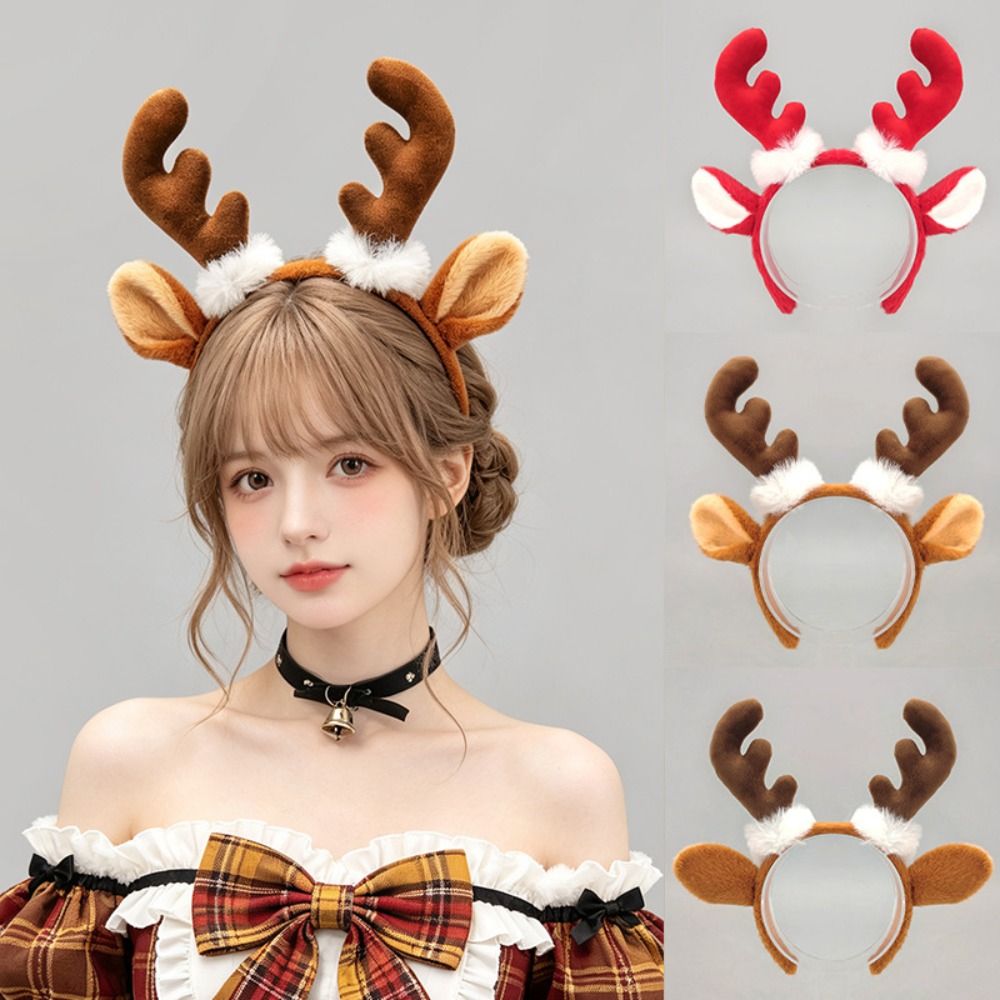 Cute Christmas Reindeer Antler - Reindeer Antlers Headband 评论和价格