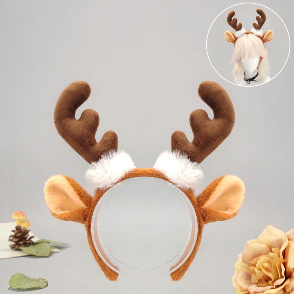 Cute Christmas Reindeer Antler - Reindeer Antlers Headband 评论和价格
