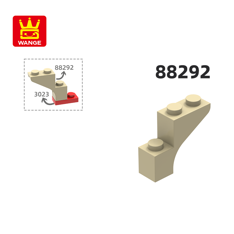 WANGE 88292 100g/94PCS 1x3x2 A - Lego Set City 评论和价格