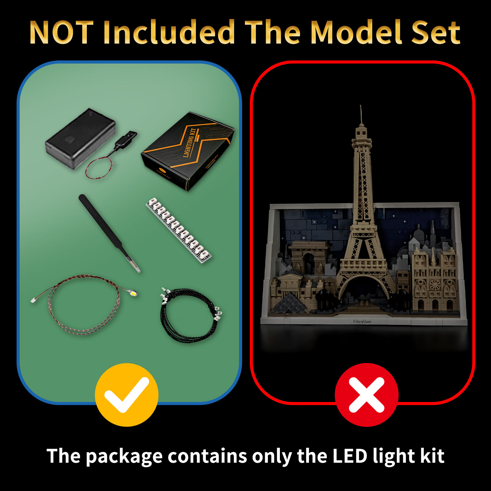 LYBMTWF LED Lighting Kit Compa - Lego Set Technic 评论和价格
