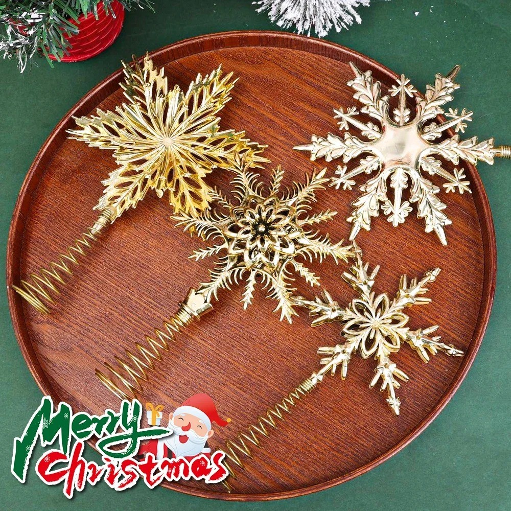 Gold Christmas Tree Topper Dec - Star Tree Topper 评论和价格