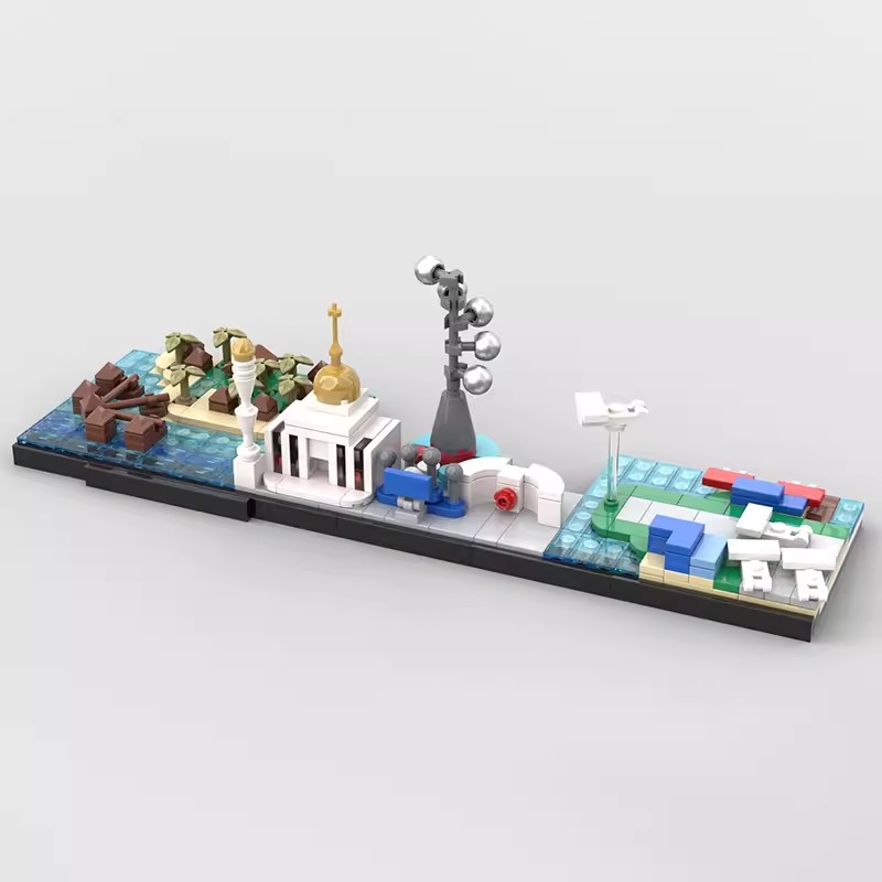 Bricklink MOC City Skyline Arc - Lego Set Creator 评论和价格