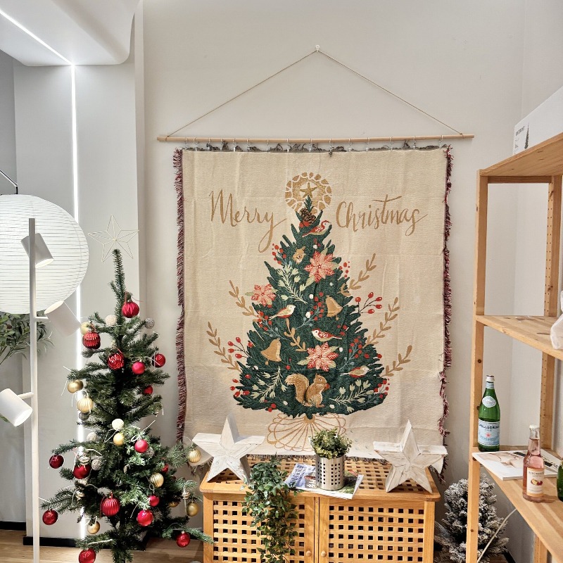 2026 New Christmas Tapestry Wa - Christmas Throw Blanket 评论和价格