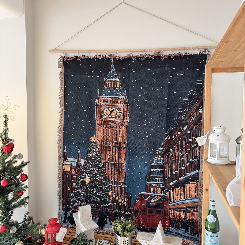 2026 New Christmas Tapestry Wa - Christmas Throw Blanket 评论和价格