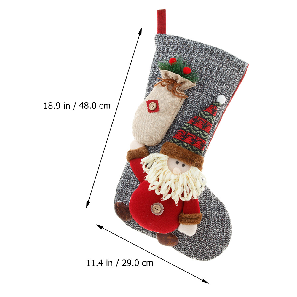 Christmas Stockings Sock Decor - Christmas Stocking Hanging 评论和价格