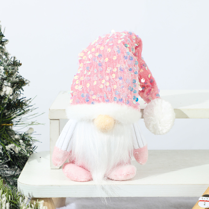 Christmas Gnome Plush Decorati - Santa Hat Plush 评论和价格