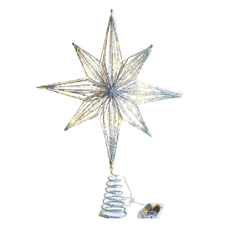 【LAST CHANCE】2X Christmas Tree - Star Tree Topper 评论和价格