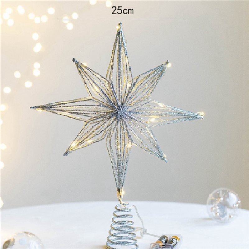 【LAST CHANCE】2X Christmas Tree - Star Tree Topper 评论和价格