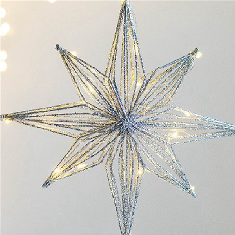 【LAST CHANCE】2X Christmas Tree - Star Tree Topper 评论和价格