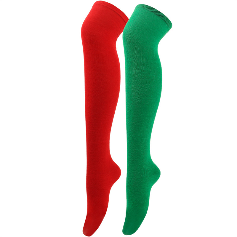 Women Over Knee Socks Christma - Christmas Stocking Hanging 评论和价格