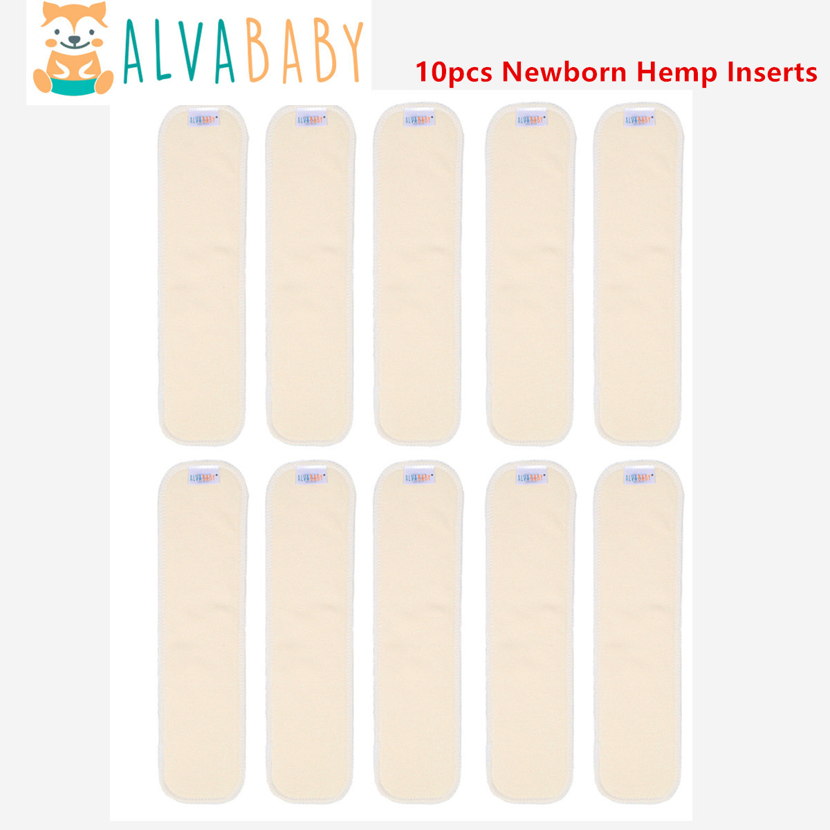 10pcs ALVABABY Newborn Hemp In - Pampers Diaper Premium Care 评论和价格