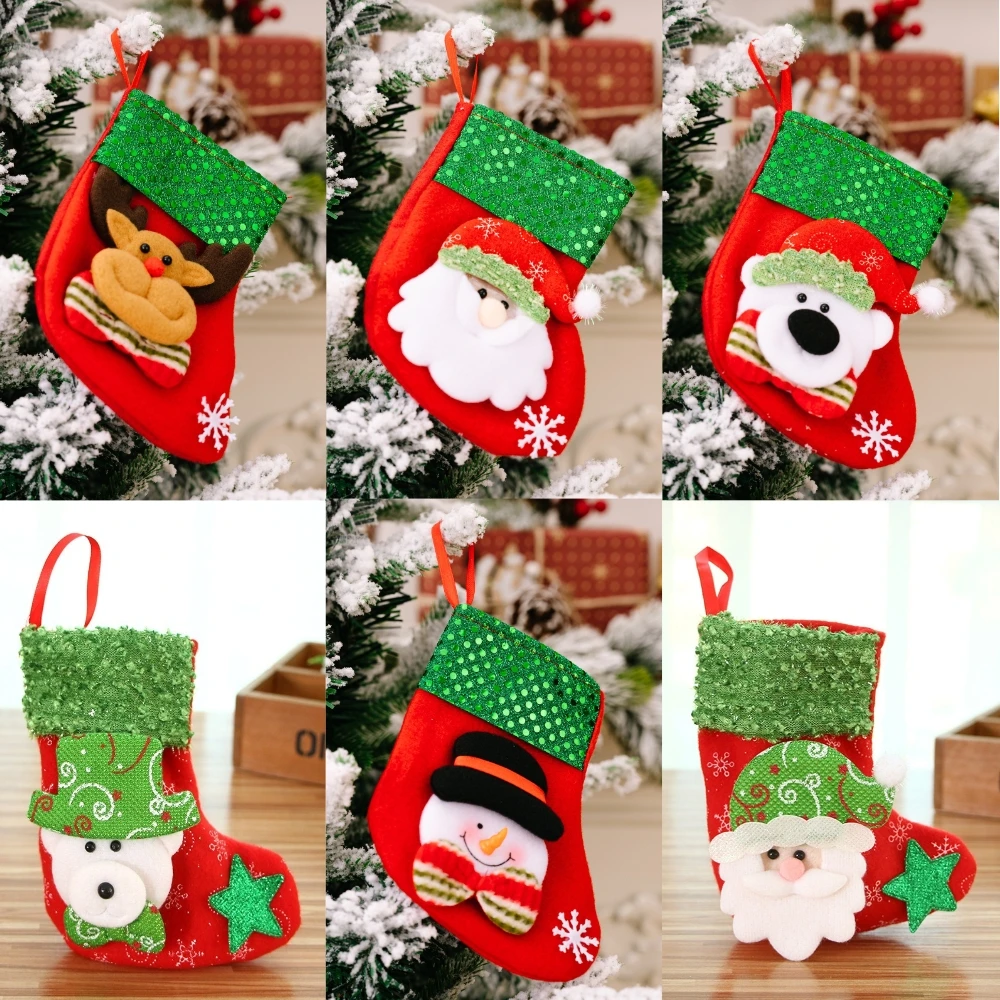 Christmas Stocking Sock Xmas G - Christmas Stocking Hanging 评论和价格