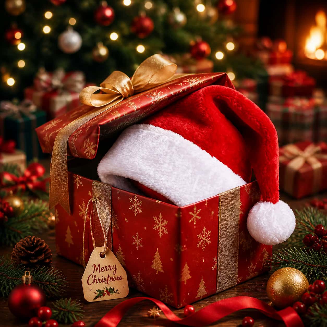 Personalized Christmas Santa H - Santa Hat Plush 评论和价格