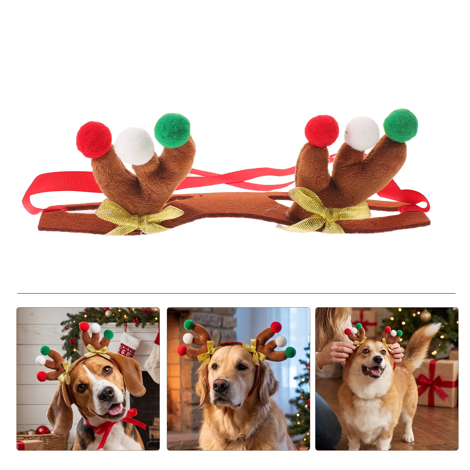 Reindeer Antler Headband for D - Reindeer Antlers Headband 评论和价格